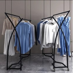 Стійка двостороння для одягу 1200х500х1450мм